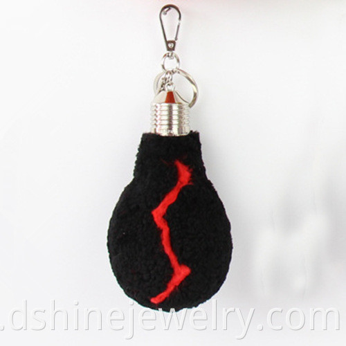 Wool Furry Keychains